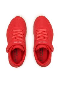 skechers - Skechers Sneakersy Uno Lite 310451L/RED Czerwony. Kolor: czerwony. Materiał: skóra #5