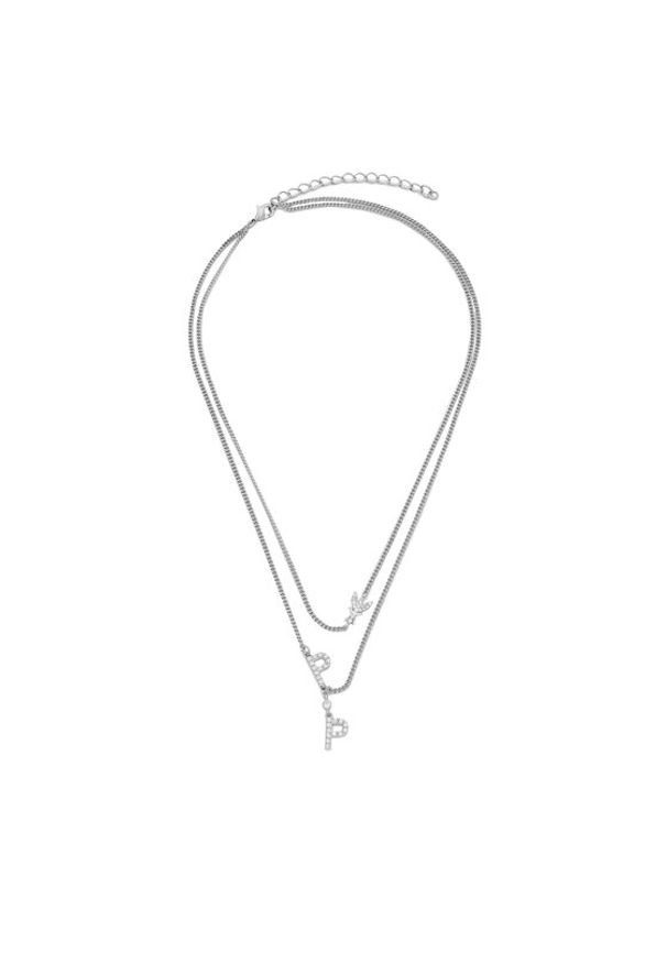 Patrizia Pepe Naszyjnik 8J1059/M009-J3AG Srebrny. Materiał: srebrne. Kolor: srebrny