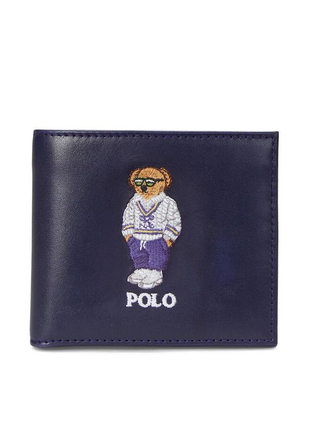 Portfel męski Polo Ralph Lauren. Kolor: niebieski
