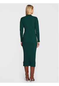 Pepe Jeans Sukienka dzianinowa Barmen PL953113 Zielony Regular Fit. Kolor: zielony. Materiał: syntetyk #2