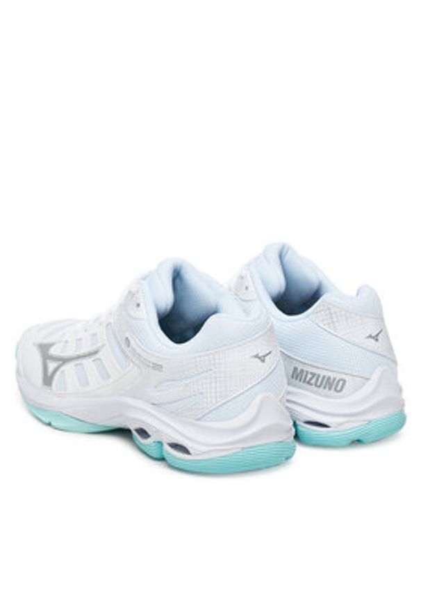Mizuno Buty halowe Wave Voltage 2 V1GC2460 Biały. Kolor: biały. Materiał: skóra. Model: Mizuno Wave