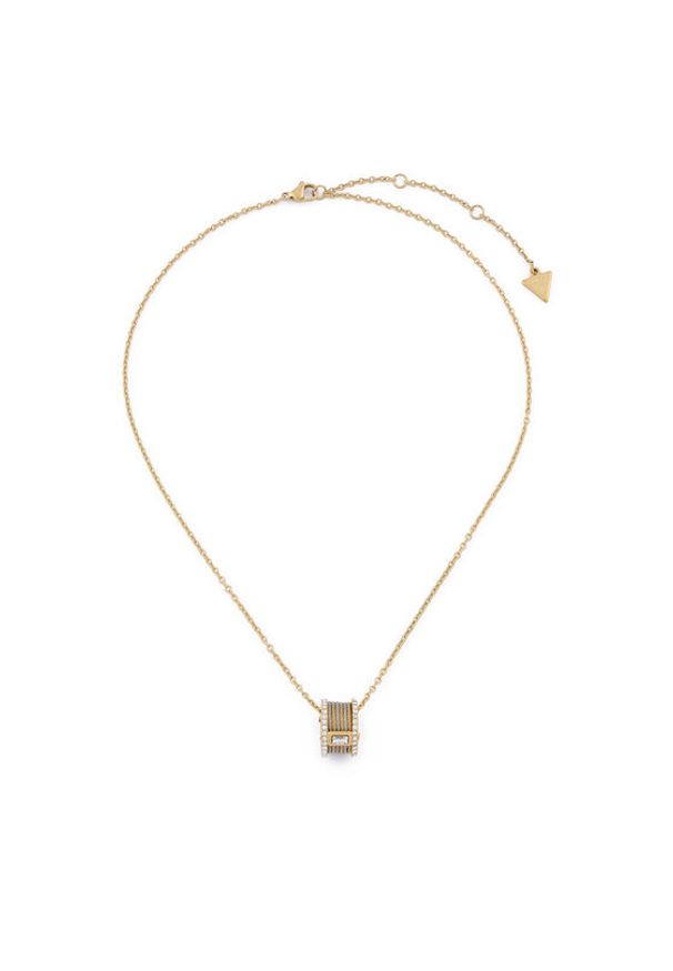 Guess Naszyjnik JUBN05 389JW Złoty. Materiał: metalowe. Kolor: złoty