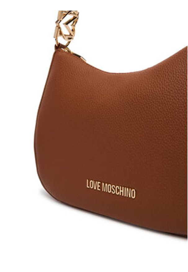 Love Moschino - LOVE MOSCHINO Torebka JC4012PP1OLB0200 Brązowy. Kolor: brązowy. Materiał: skórzane