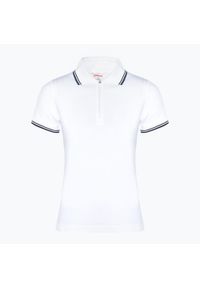 Koszulka damska Wilson Team Polo. Typ kołnierza: polo. Kolor: czarny, biały, wielokolorowy. Sport: tenis #1