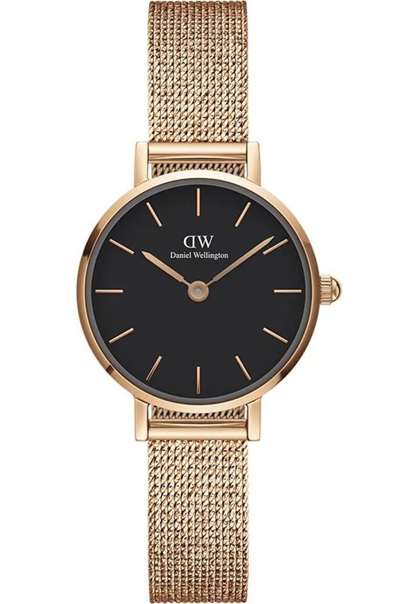 Zegarek damski Daniel Wellington DW00100440 różowe złoto. Kolor: złoty, wielokolorowy, różowy