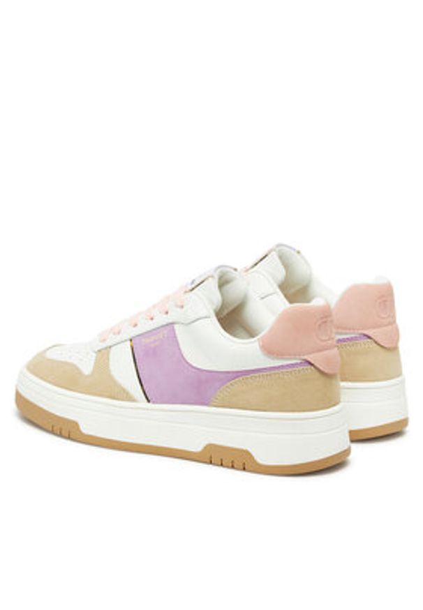 TwinSet - TWINSET Sneakersy 251TCP010 Różowy. Kolor: różowy. Materiał: skóra