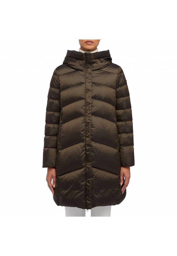 Kurtka Geox Model W Adrya Kolor Brązowy. Kolor: brązowy. Materiał: tkanina