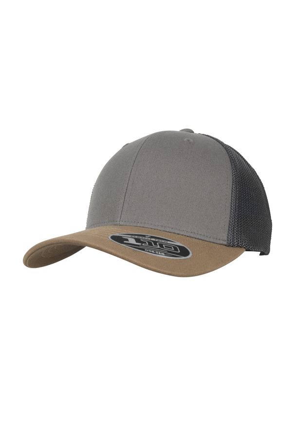 FLEXFIT - 110 Czapka Trucker Cap. Kolor: brązowy