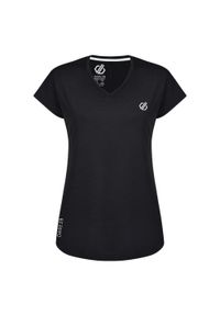 DARE 2B - T-Shirt Sportowy Damski. Kolor: czarny. Sport: turystyka piesza