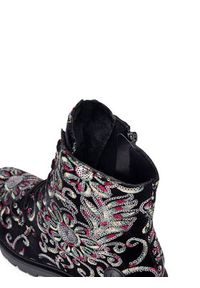 Rieker Trzewiki Z2841-90 Kolorowy. Materiał: materiał. Wzór: kolorowy #6