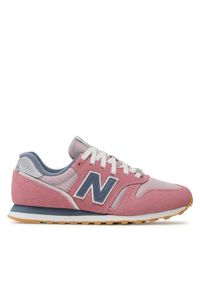 New Balance Sneakersy WL373OC2 Różowy. Kolor: różowy. Materiał: skóra, zamsz. Model: New Balance 373