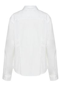 Guess Koszula W5RH31 WAF10 Biały Regular Fit. Kolor: biały. Materiał: bawełna
