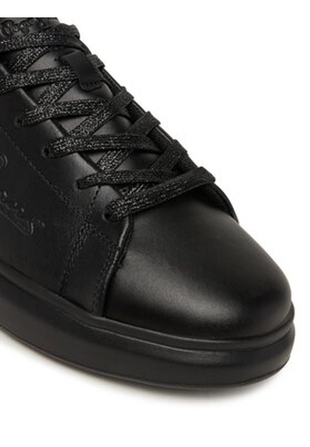 Pepe Jeans Sneakersy Yara Night W PLS000003 Czarny. Kolor: czarny. Materiał: skóra