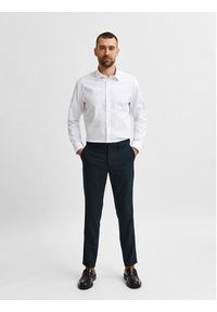 Selected Homme Koszula Ethan 16080200 Biały Slim Fit. Kolor: biały. Materiał: bawełna #4