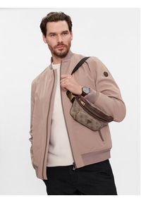 Guess Saszetka nerka Vezzola Smart Mini Bags HMEVZL P3231 Beżowy. Kolor: beżowy. Materiał: skóra