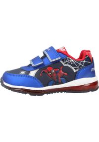 Geox - Buty GEOX B TODO BOY Niebieski. Kolor: niebieski. Materiał: syntetyk, tkanina. Sport: turystyka piesza