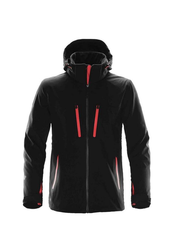 STORMTECH - Męska Kurtka Patrol Soft Shell. Kolor: czerwony, wielokolorowy, czarny