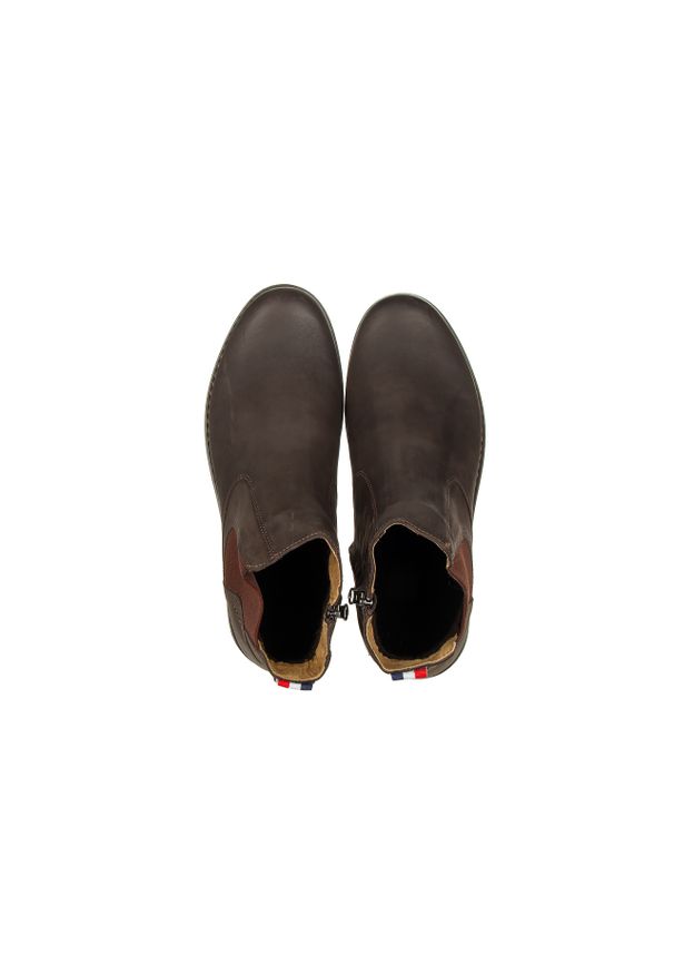 Trzewiki Bayla-081 962 Juma Brąz 081123, Skóra naturalna. Okazja: na co dzień. Wysokość cholewki: za kostkę. Kolor: brązowy. Materiał: nubuk. Szerokość cholewki: normalna. Styl: sportowy, casual