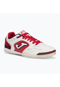 Buty piłkarskie męskie Joma Top Flex IN. Kolor: czerwony, biały, wielokolorowy. Materiał: syntetyk. Sport: piłka nożna