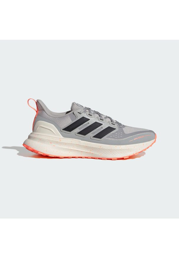 Adidas - Buty Ultrarun 5 TR Running. Kolor: szary, czarny, pomarańczowy, wielokolorowy. Materiał: materiał. Sport: bieganie