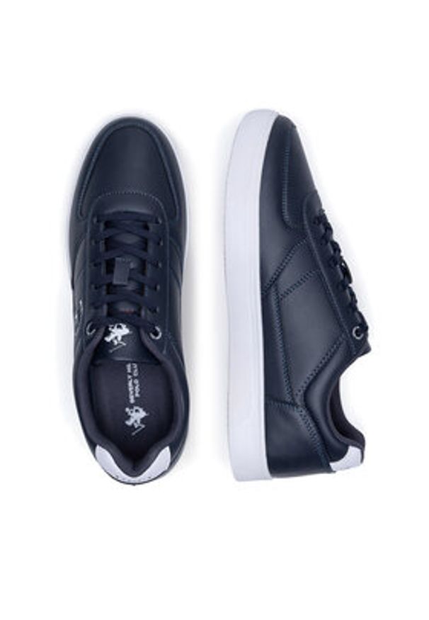 Beverly Hills Polo Club Sneakersy BHPCV5-6301 Granatowy. Kolor: niebieski. Materiał: syntetyk
