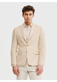 Pako Lorente - PAKO LORENTE - Jasna marynarka męska w pepitkę. Materiał: poliester, elastan, wiskoza. Sezon: wiosna #1