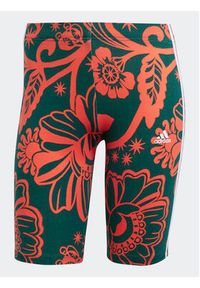 Adidas - adidas Szorty sportowe FARM Rio IM2382 Kolorowy Tight Fit. Materiał: bawełna. Wzór: kolorowy