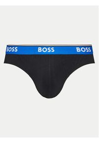 BOSS - Boss Komplet 3 par bokserek 50517826 Czarny. Kolor: czarny. Materiał: bawełna #8