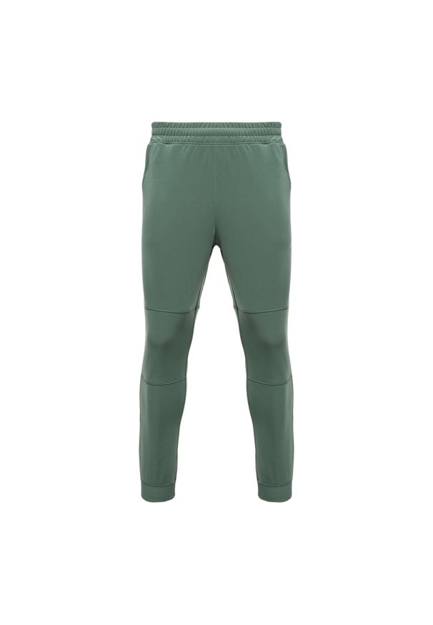 Puma - Spodnie treningowe męskie PUMA Fit Double Knit Jogger. Kolor: zielony