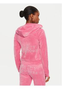 Juicy Couture Bluza Regal Madison JCBAS224828 Różowy Slim Fit. Kolor: różowy. Materiał: syntetyk #5