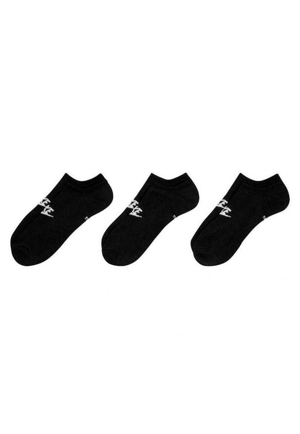 Nike - Skarpetki Unisex Dla Dorosłych Everyday Essential 3pak. Kolor: czarny. Sport: turystyka piesza