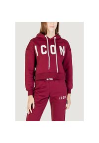 Bluza Kobieta ICON. Kolor: czerwony. Materiał: tkanina #1