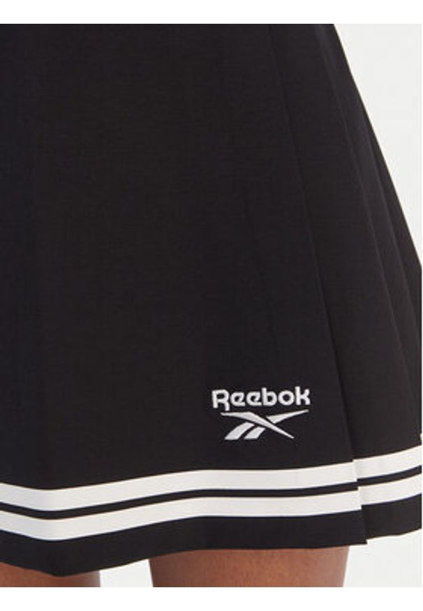 Reebok Spódnica mini Marta RK25491CCW Czarny Regular Fit. Kolor: czarny. Materiał: syntetyk