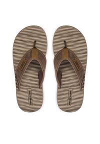 skechers - Japonki Skechers. Kolor: brązowy #1
