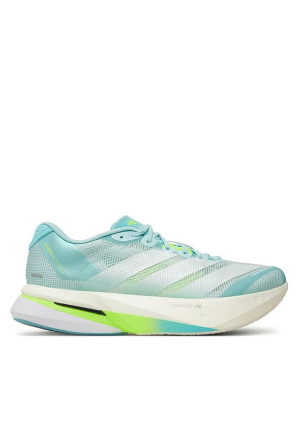 Adidas - adidas Buty do biegania adizero Boston 13 JS4957 Turkusowy. Kolor: turkusowy. Materiał: materiał