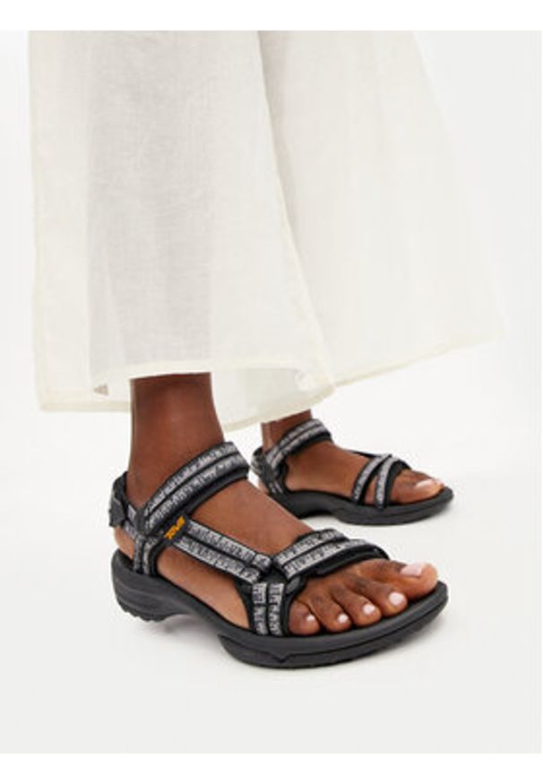 Teva Sandały Terra Fi Lite 1001474 Czarny. Kolor: czarny. Materiał: materiał