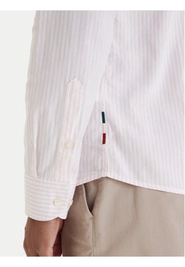 Aeronautica Militare Koszula 261CA1320UCT03532 Różowy Regular Fit. Kolor: różowy. Materiał: bawełna