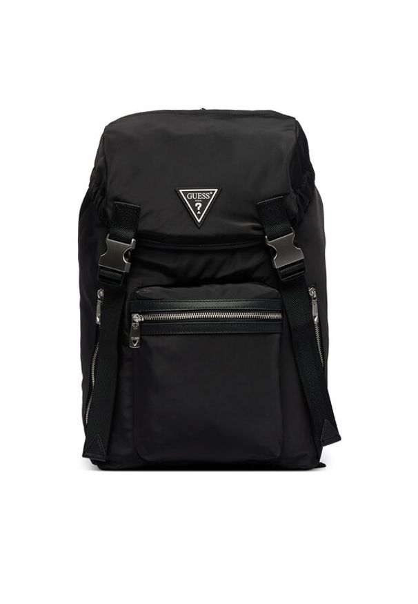 Guess Plecak HMBENY P6311 Czarny. Kolor: czarny. Materiał: materiał