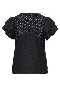 JDY Bluzka Carla 15351452 Czarny Regular Fit. Kolor: czarny. Materiał: syntetyk #4