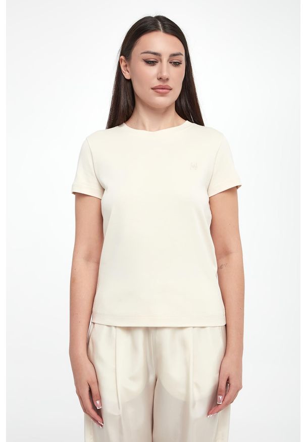 Marella - T-shirt damski Langue MARELLA MONOCHROME