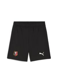 Puma - Męskie szorty Stade Rennais FC 25/26 PUMA Black. Kolor: czarny. Materiał: tkanina. Sport: piłka nożna