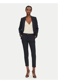 Morgan Chinosy 222-PLIME.F Granatowy Slim Fit. Kolor: niebieski. Materiał: bawełna #3