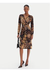Rinascimento Sukienka koktajlowa CFC0020153002 Czarny Slim Fit. Kolor: czarny. Materiał: syntetyk. Styl: wizytowy #3