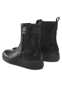 Calvin Klein Sztyblety Crepe Chelsea Boot HW0HW01259 Czarny. Kolor: czarny. Materiał: skóra #2