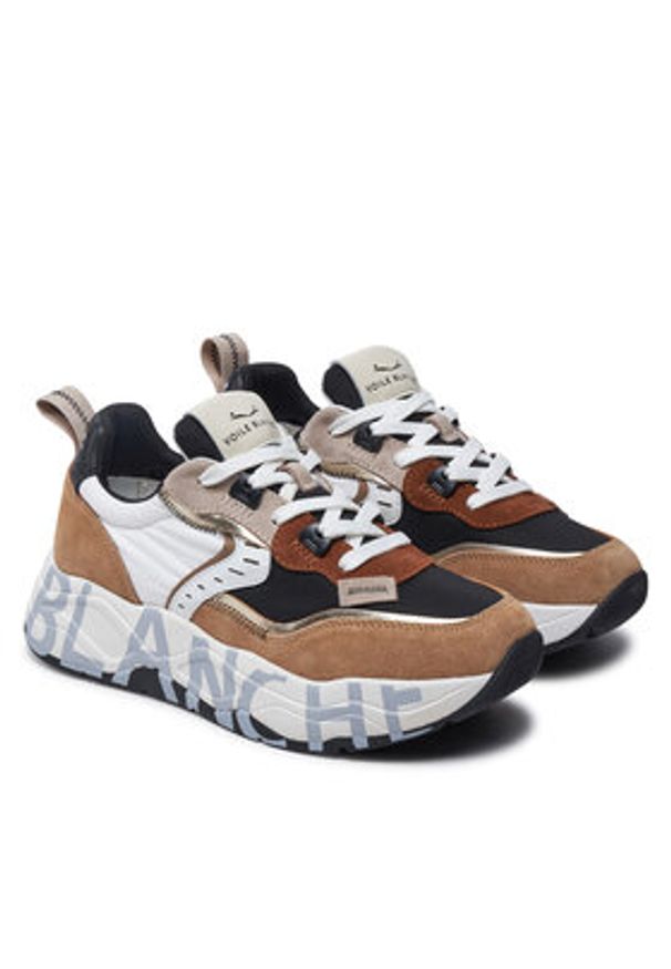 Voile Blanche Sneakersy Club105 . 0012017475.05.1D33 Brązowy. Kolor: brązowy. Materiał: materiał