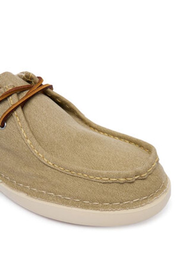 Polo Ralph Lauren Półbuty 809P07568003 Khaki. Kolor: brązowy. Materiał: materiał