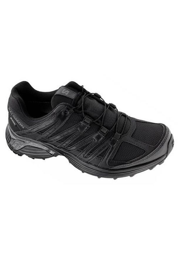 salomon - Buty trekkingowe męskie Salomon Reckon Gtx Gore-tex. Kolor: czarny. Materiał: syntetyk, tkanina, materiał. Szerokość cholewki: normalna. Technologia: Gore-Tex. Sport: turystyka piesza