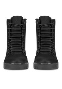 Rieker Trzewiki Y3420-00 Czarny. Kolor: czarny. Materiał: materiał #6