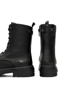 Mustang Trzewiki 1398-507 Czarny. Kolor: czarny. Materiał: materiał #4