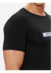 Emporio Armani Underwear T-Shirt 111035 4R517 00020 Czarny Slim Fit. Kolor: czarny. Materiał: bawełna